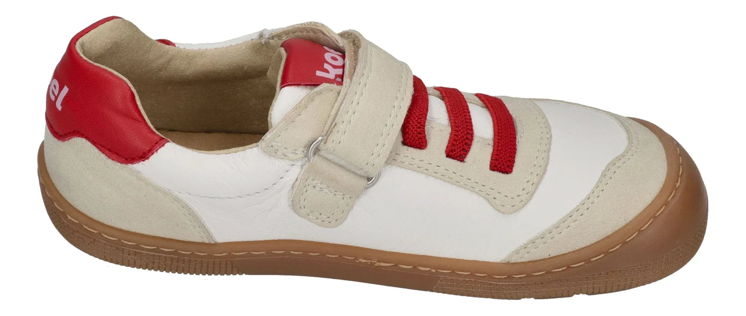 KOEL Barefoot Kinder Sneakers DYLAN LEATHER 108 red