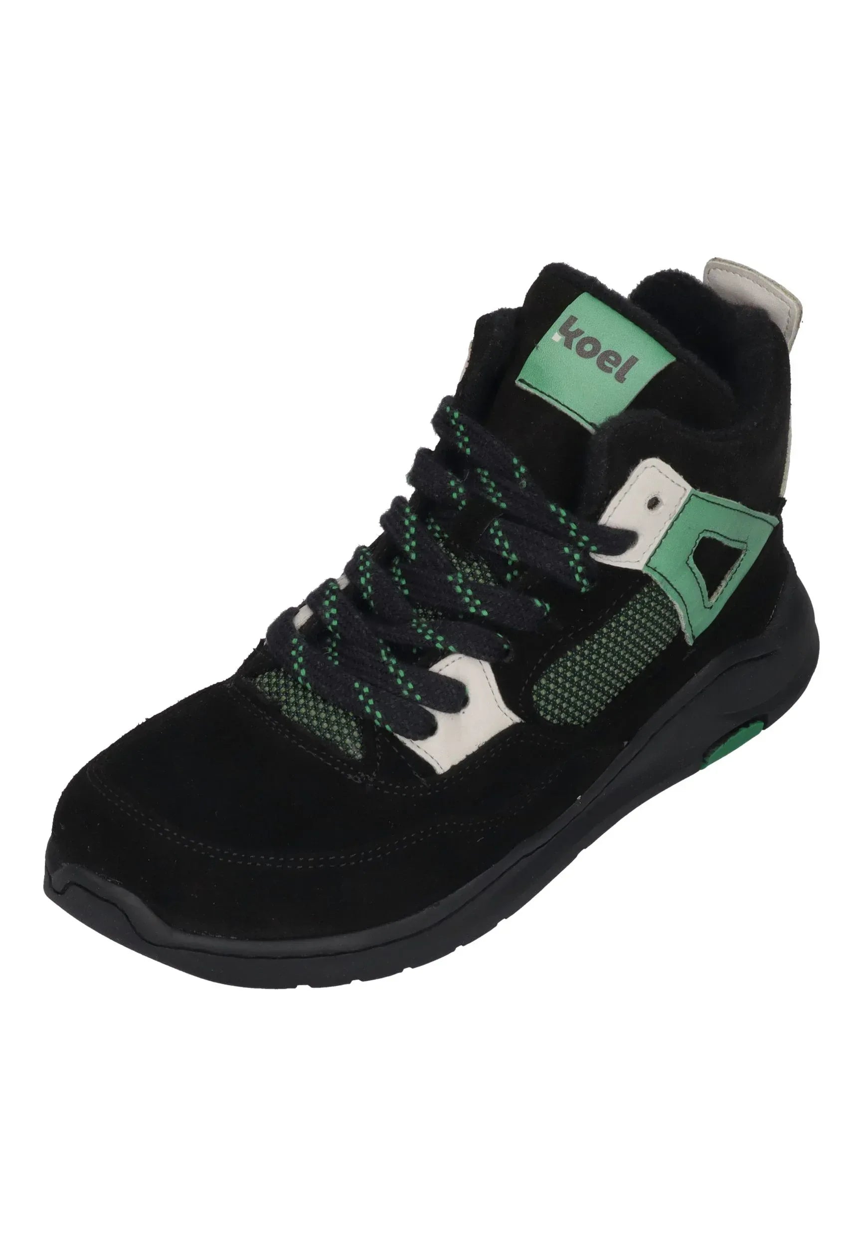 KOEL Barefoot Kinder Übergangsschuhe Sneakers SAMI olive