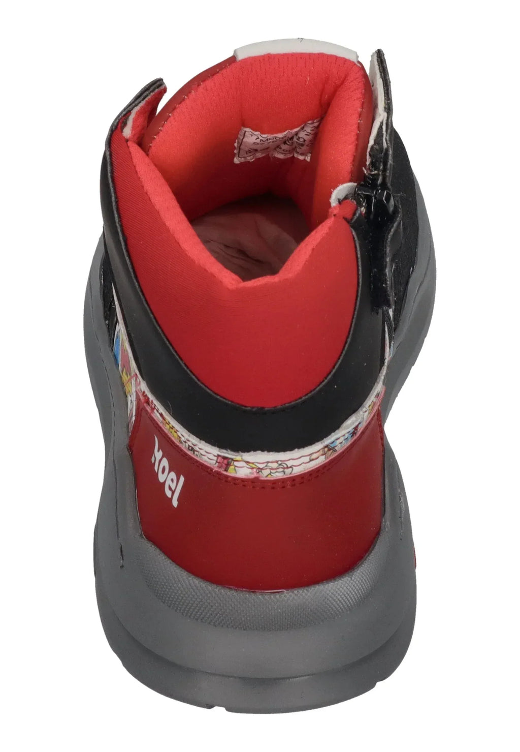 KOEL Barefoot Kinder - Sneakers SAMU PRINT - red