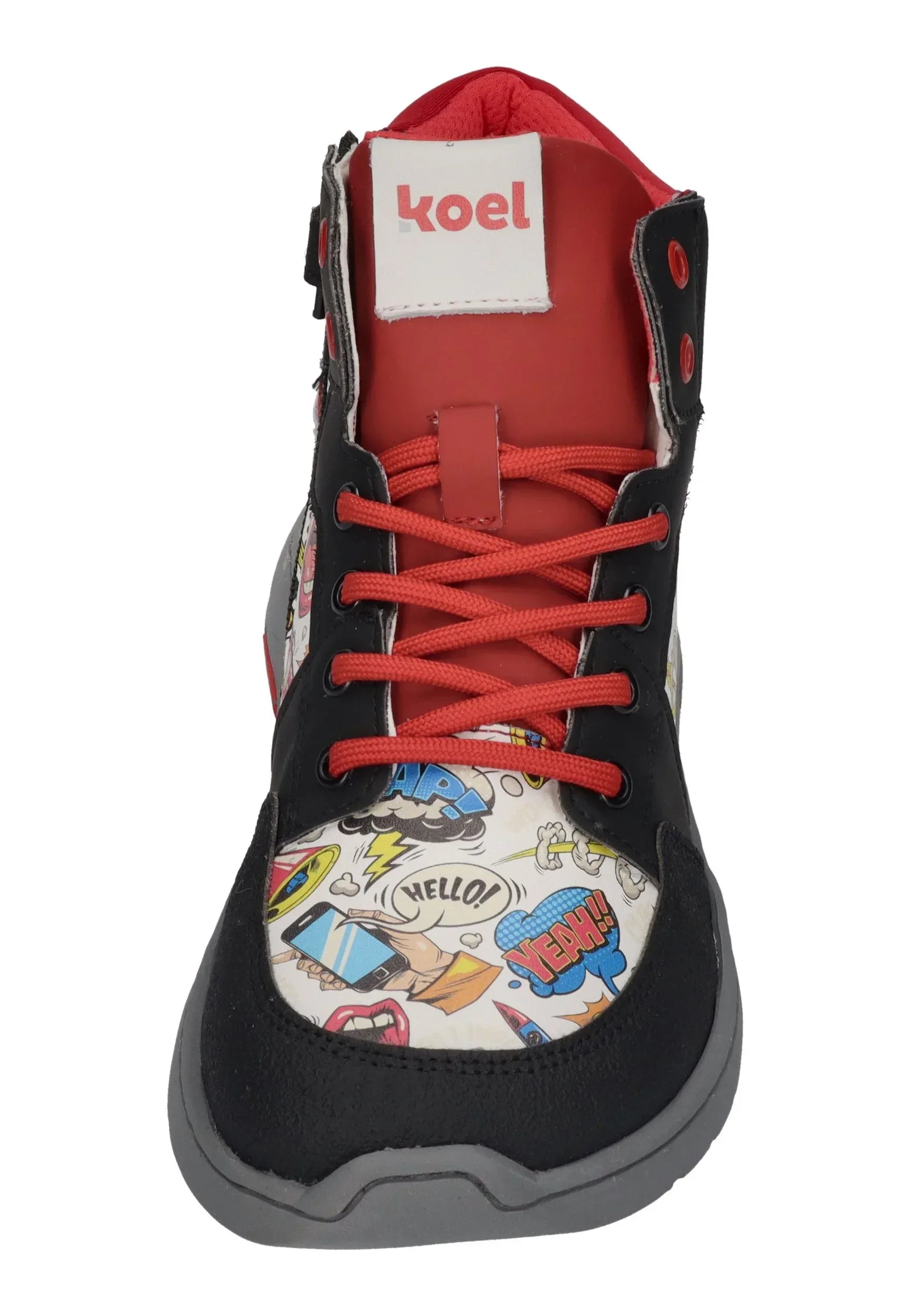 KOEL Barefoot Sneakers für Teenager - SAMU PRINT - red