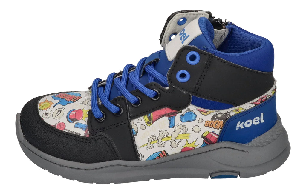 KOEL Barefoot Kinder Übergangsschuhe Sneakers SAMY royal blue