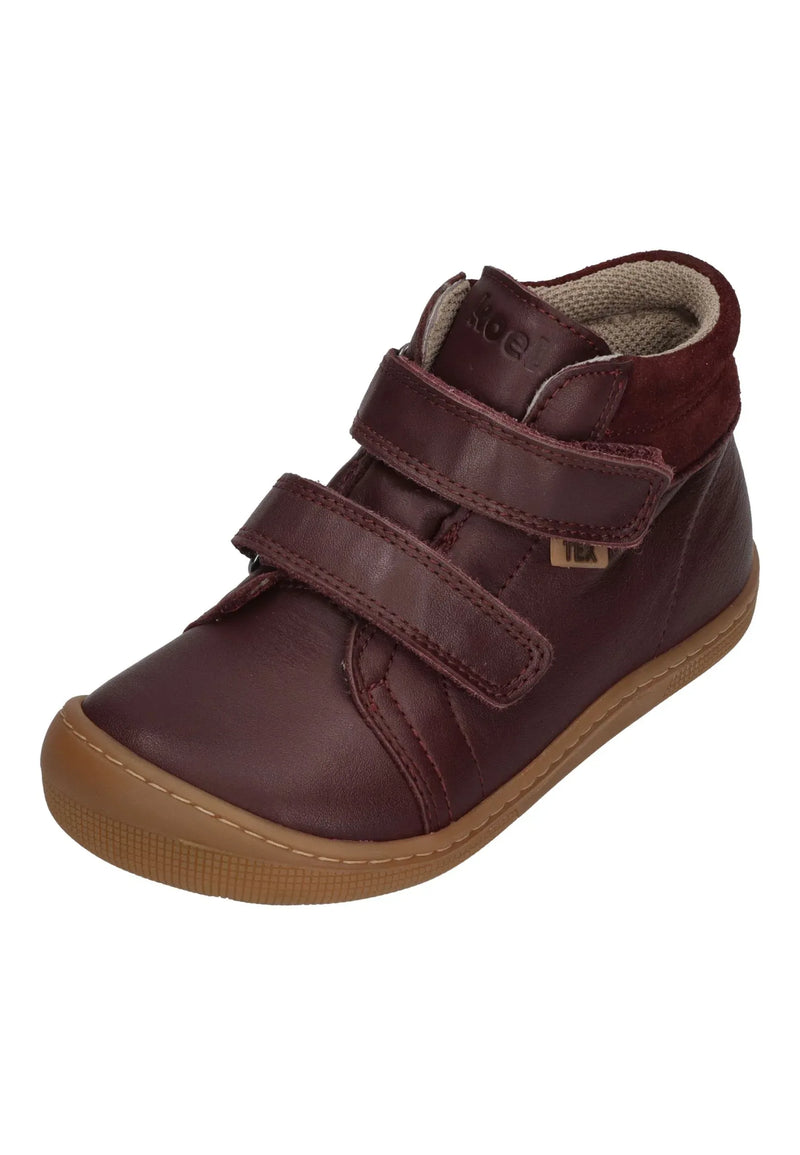 KOEL Barefoot Kinder Übergangsschuhe DARVO TEXTIL bordo