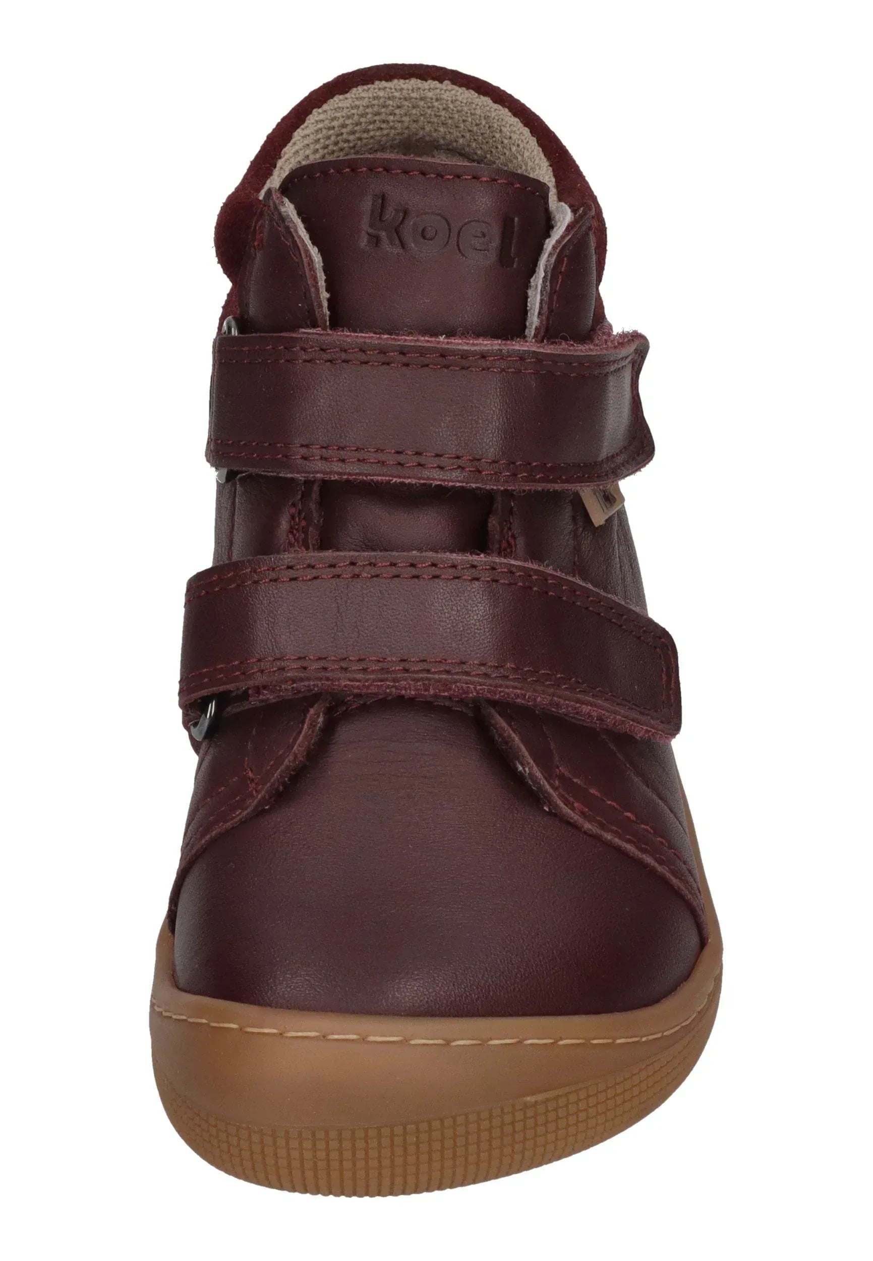 KOEL Barefoot Kinder Übergangsschuhe DARVO TEXTIL bordo