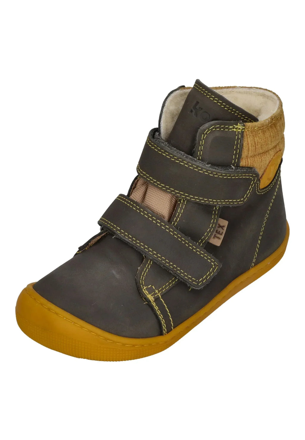 KOEL Barefoot Kinderstiefel DEAN 2.0 WP WOOL 07T041 dark grey SALE