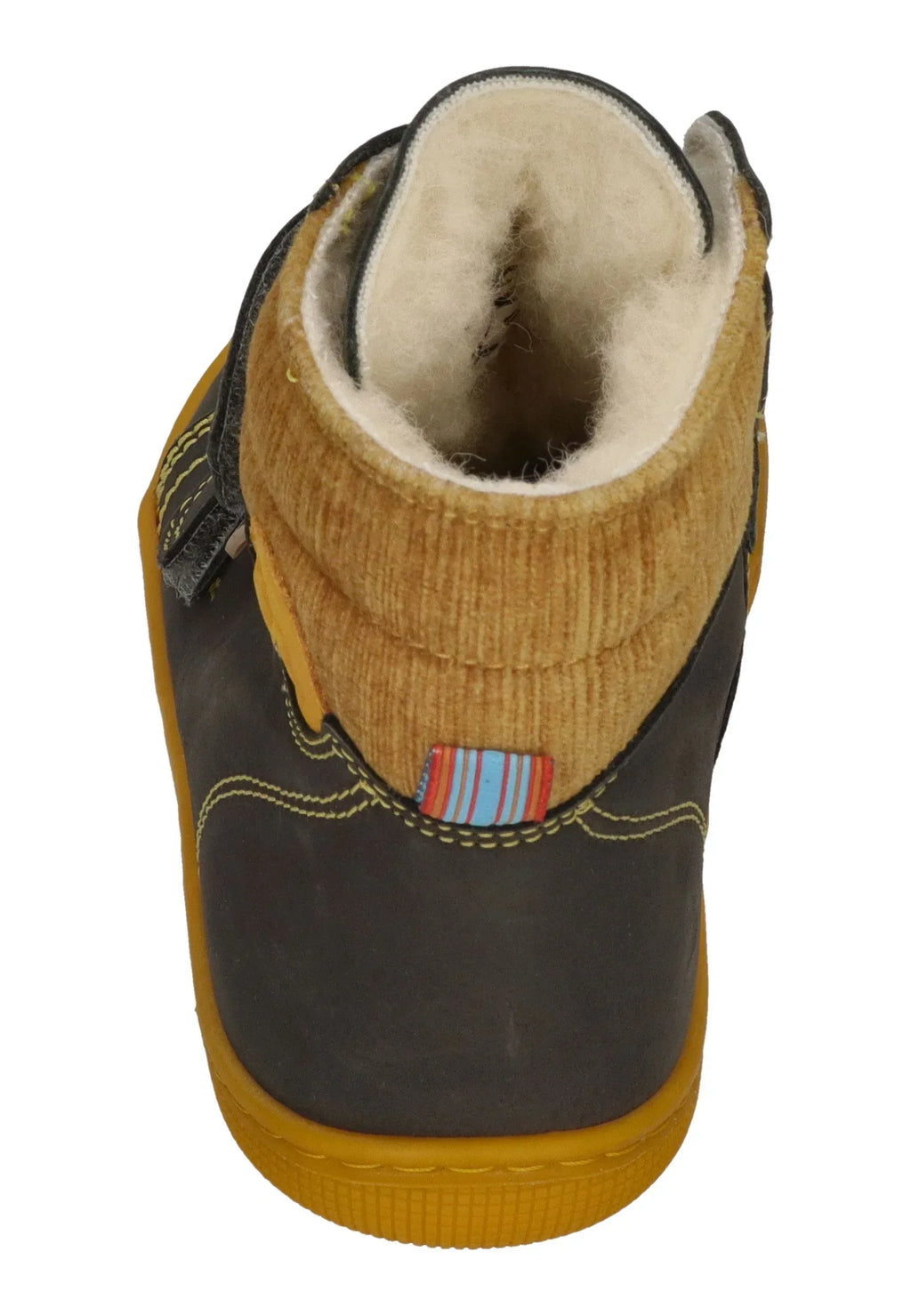 KOEL Barefoot Kinderstiefel DEAN 2.0 WP WOOL 07T041 dark grey SALE