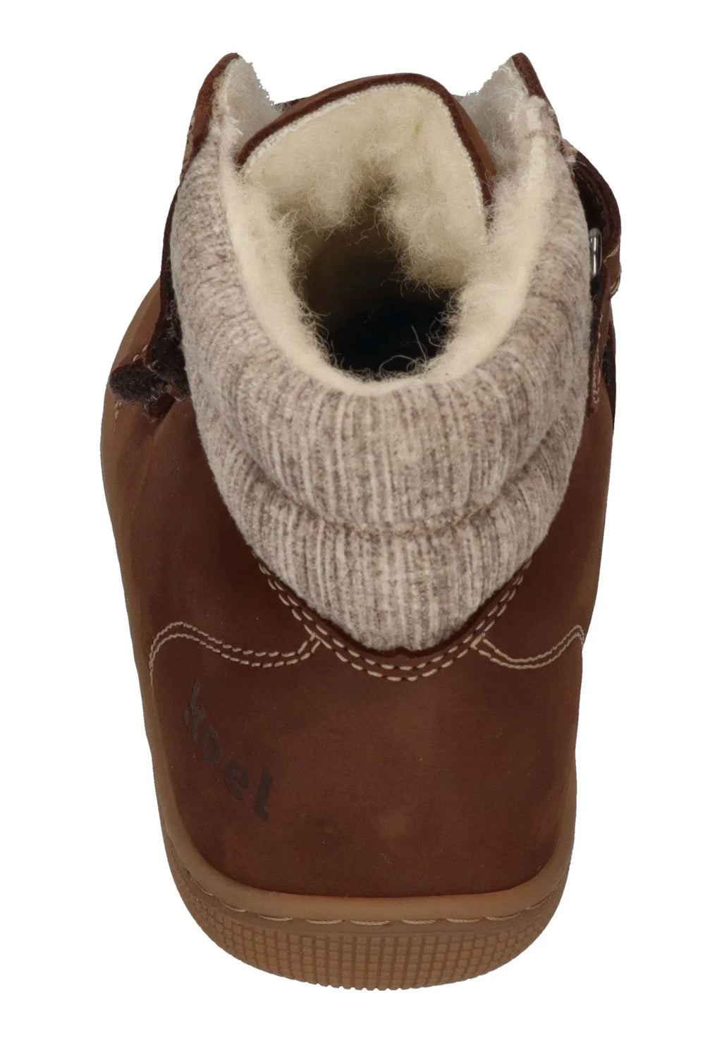 KOEL gefütterte Barefoot Kinderstiefel DEAN 2.0 WP WOOL 07T049 chocolate