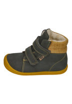 KOEL gefütterte Barefoot Kinderstiefel DEAN 2.0 WP WOOL 07T049 dark grey