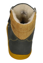 KOEL gefütterte Barefoot Kinderstiefel DEAN 2.0 WP WOOL 07T049 dark grey