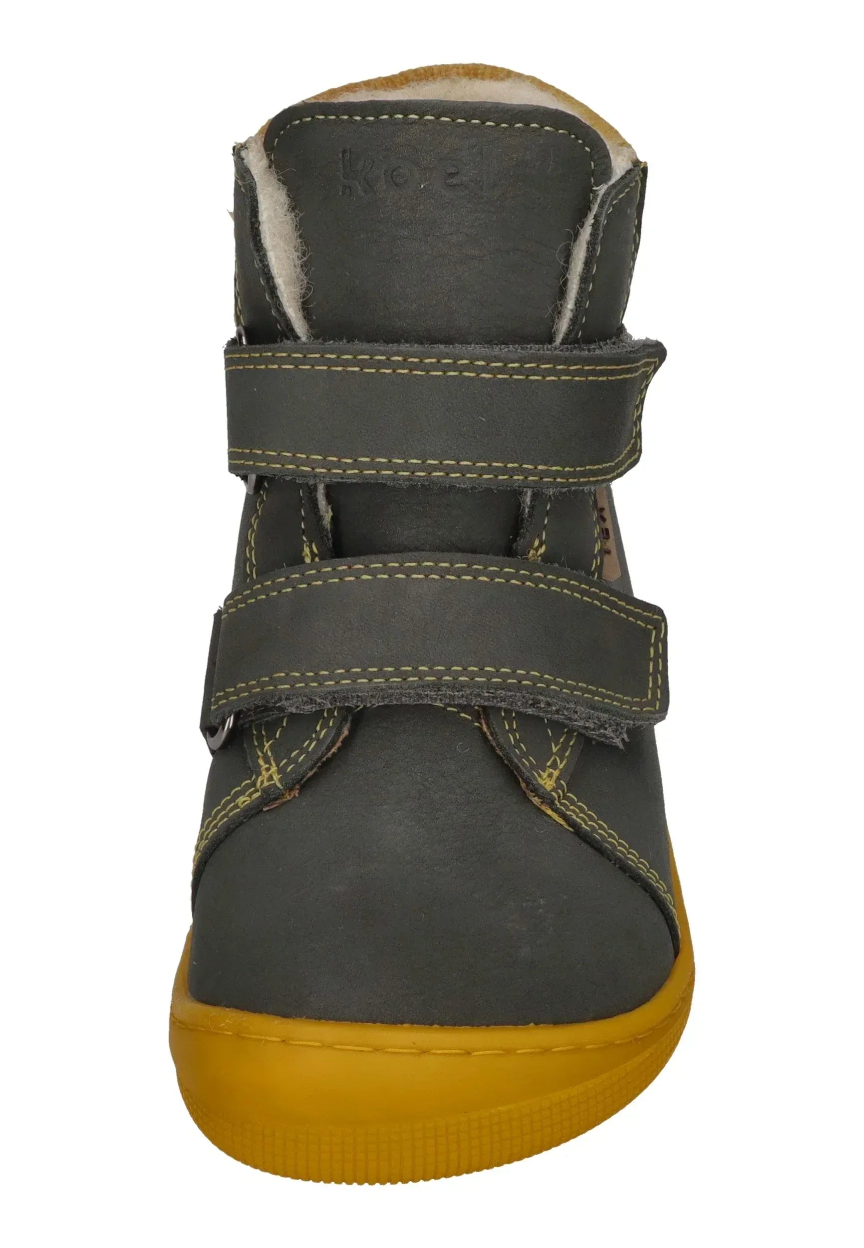 KOEL gefütterte Barefoot Kinderstiefel DEAN 2.0 WP WOOL 07T049 dark grey