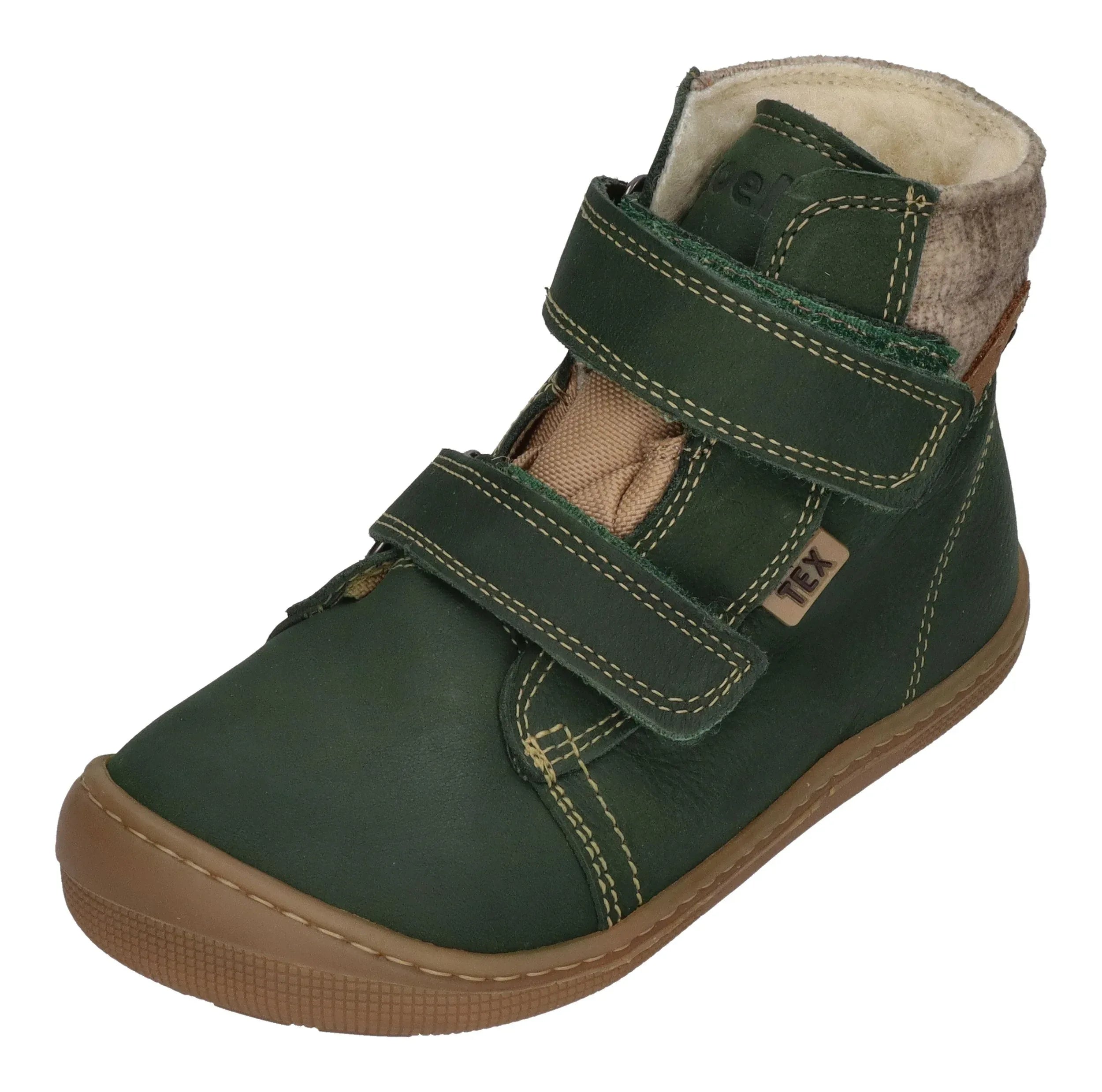 KOEL Kinder Barefoot Stiefel DEAN 2.0 WP WOOL 07T041 green SALE