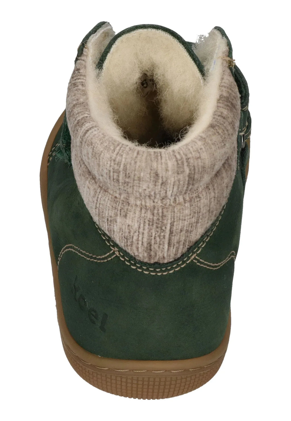 KOEL gefütterte Barefoot Kinderstiefel - DEAN 2.0 WP WOOL 07T049 - green