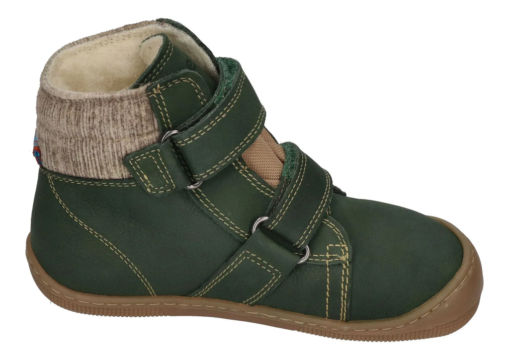 KOEL Kinder Barefoot Stiefel DEAN 2.0 WP WOOL 07T041 green SALE