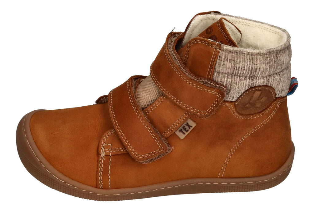 KOEL Kinder Barefoot Stiefel DEAN 2.0 WP WOOL 07T041 miel SALE