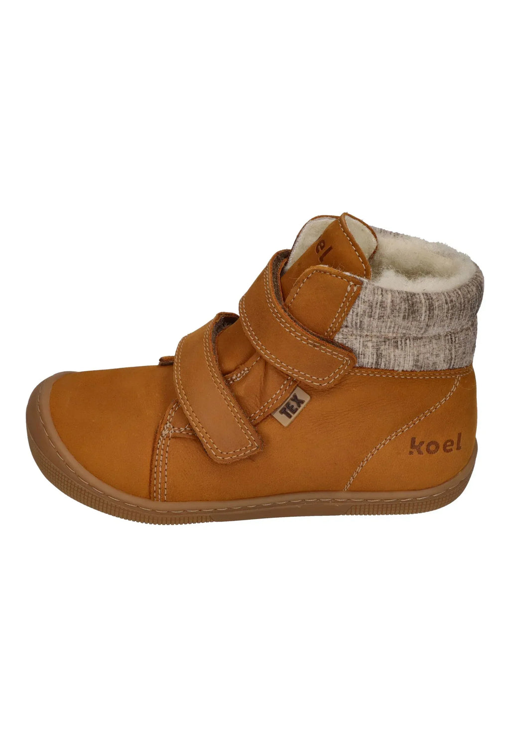 KOEL gefütterte Barefoot Kinderstiefel DEAN 2.0 WP WOOL 07T049 miel
