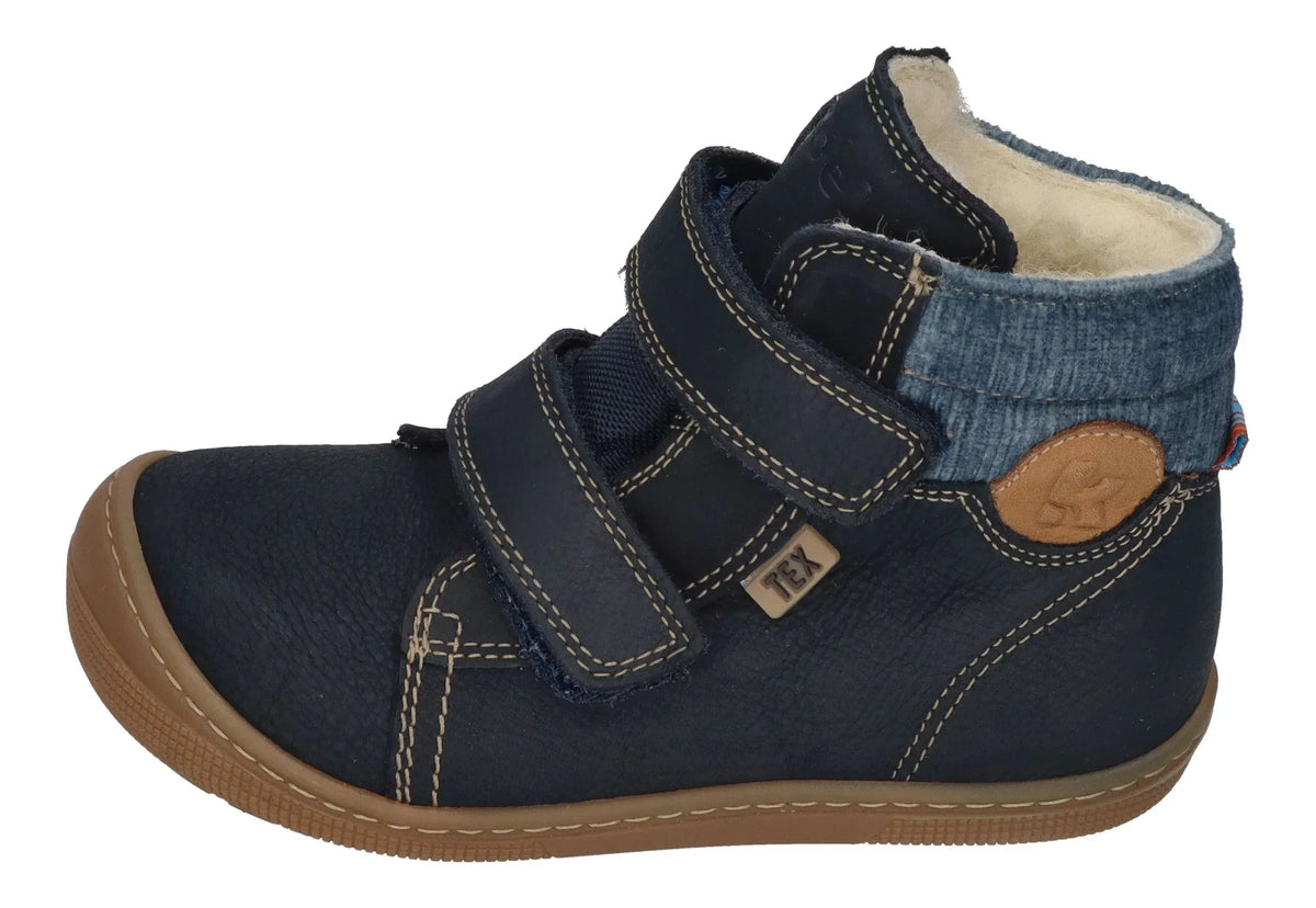 KOEL Kinder Barefoot Stiefel DEAN 2.0 WP WOOL 07T041 navy SALE