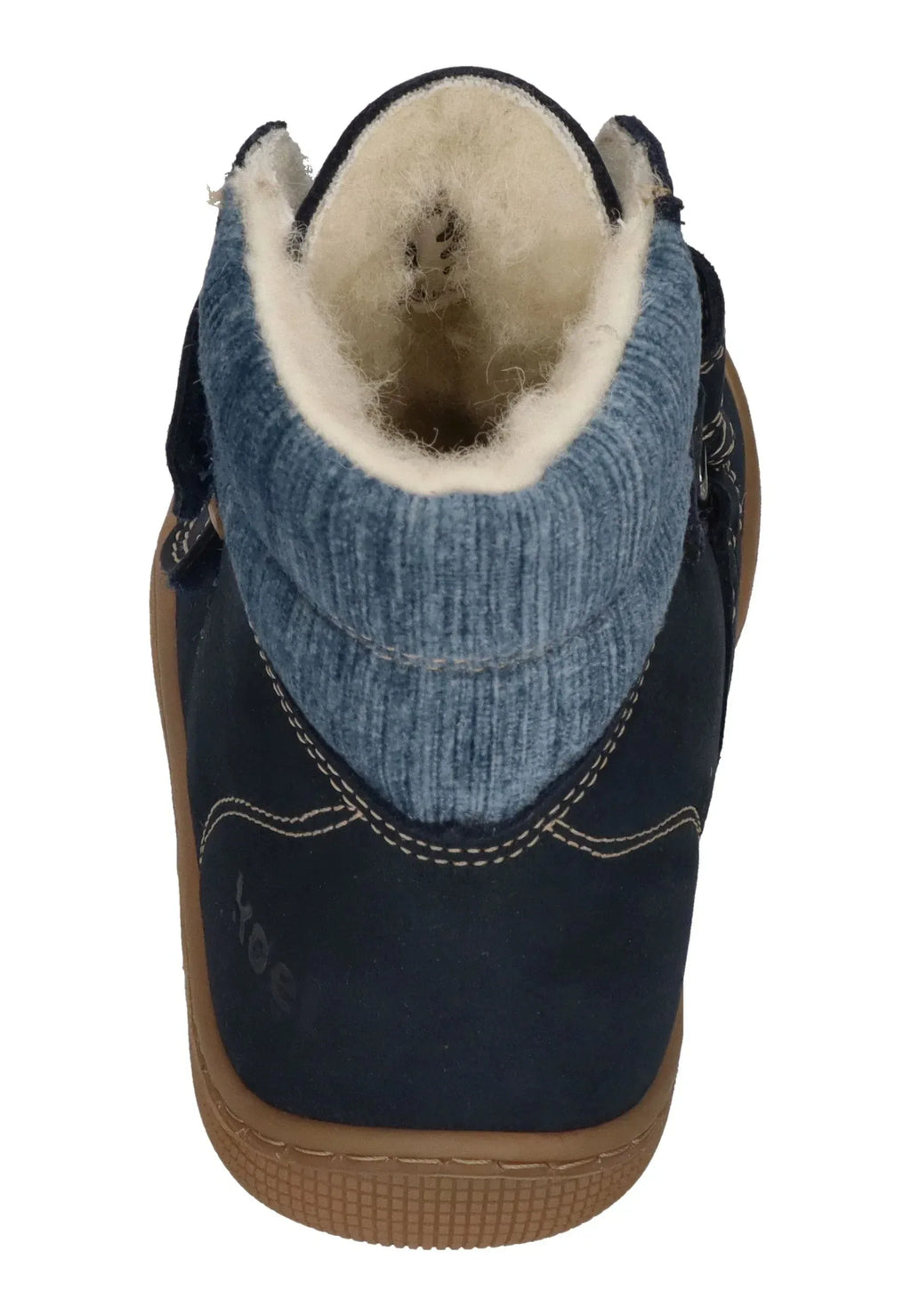 KOEL gefütterte Barefoot Kinderstiefel DEAN 2.0 WP WOOL 07T049 navy