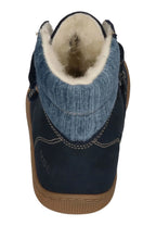 KOEL gefütterte Barefoot Kinderstiefel DEAN 2.0 WP WOOL 07T049 navy