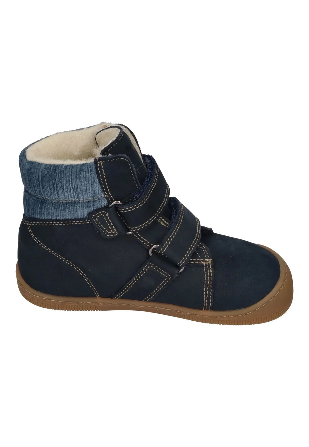 KOEL gefütterte Barefoot Kinderstiefel DEAN 2.0 WP WOOL 07T049 navy