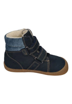 KOEL gefütterte Barefoot Kinderstiefel DEAN 2.0 WP WOOL 07T049 navy
