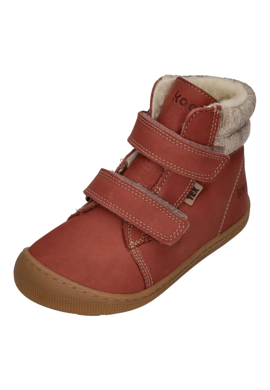 KOEL gefütterte Barefoot Kinderstiefel DEAN 2.0 WP WOOL 07T049 old pink