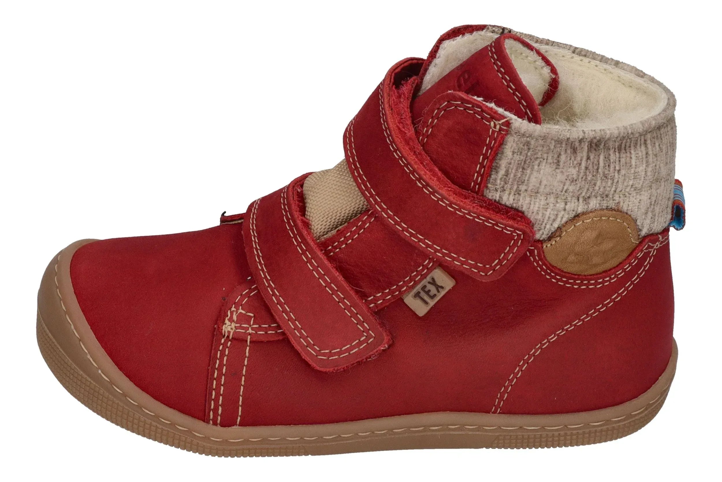 KOEL Kinder Barefoot Stiefel DEAN 2.0 WP WOOL 07T041 red SALE