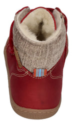 KOEL Kinder Barefoot Stiefel DEAN 2.0 WP WOOL 07T041 red SALE