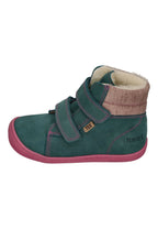 KOEL gefütterte Barefoot Kinderstiefel DEAN 2.0 WP WOOL 07T049 turquoise