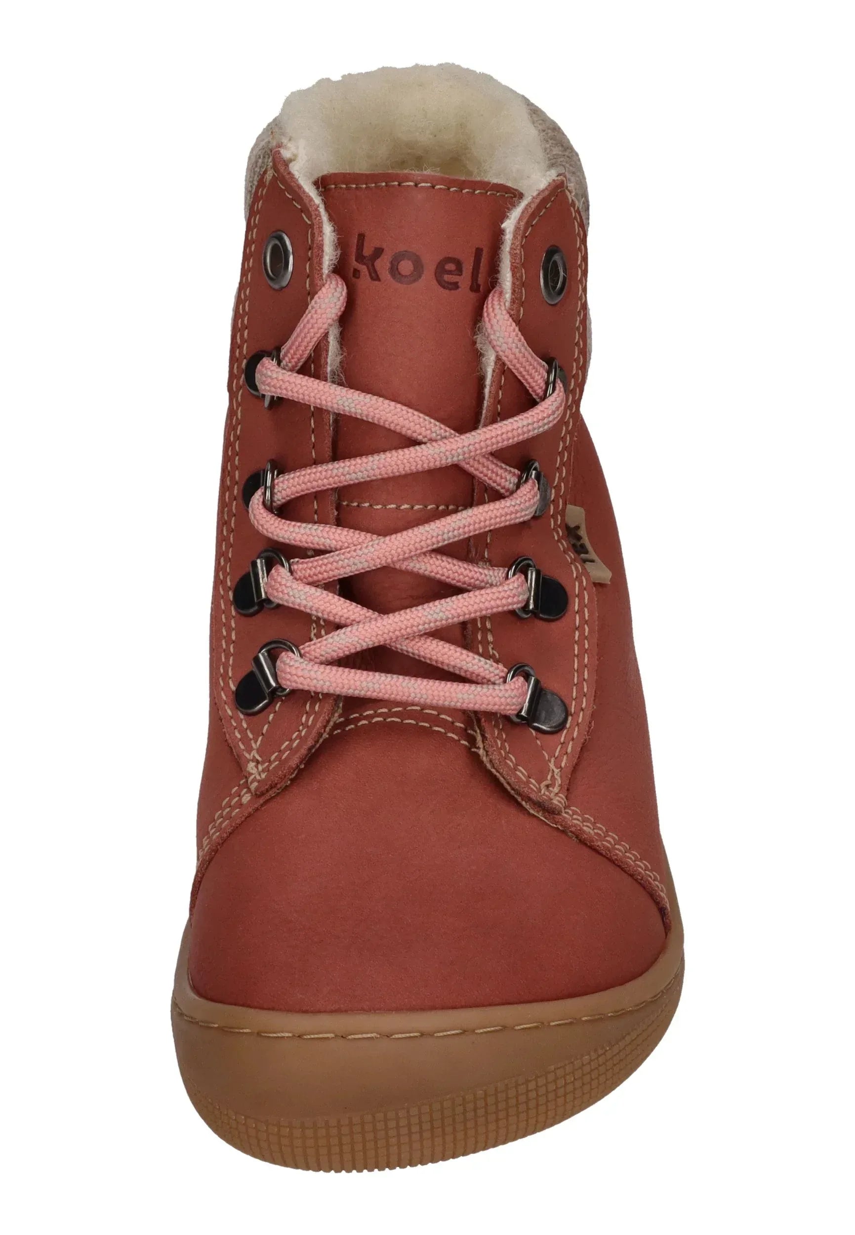 KOEL gefütterte Barefoot Kinderstiefel DEEMER 2.0 WP HIDRO Old Pink