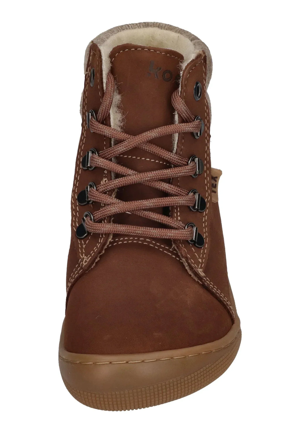 KOEL gefütterte Barefoot Kinderstiefel DEEMER 2.0 WP HIDRO chocolate