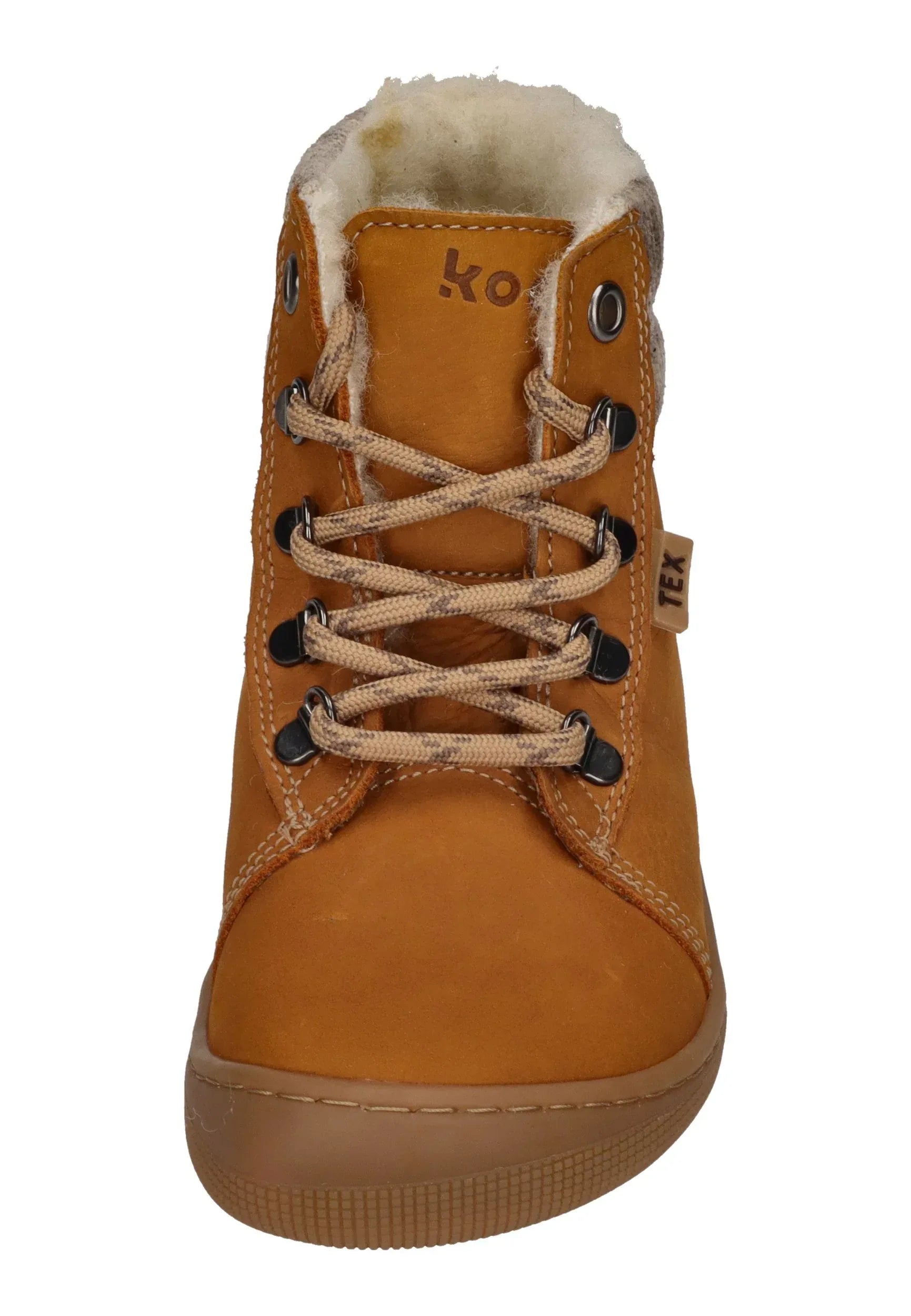 KOEL gefütterte Barefoot Kinderstiefel DEEMER 2.0 WP HIDRO miel
