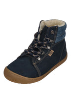 KOEL gefütterte Barefoot Kinderstiefel DEEMER 2.0 WP HIDRO navy