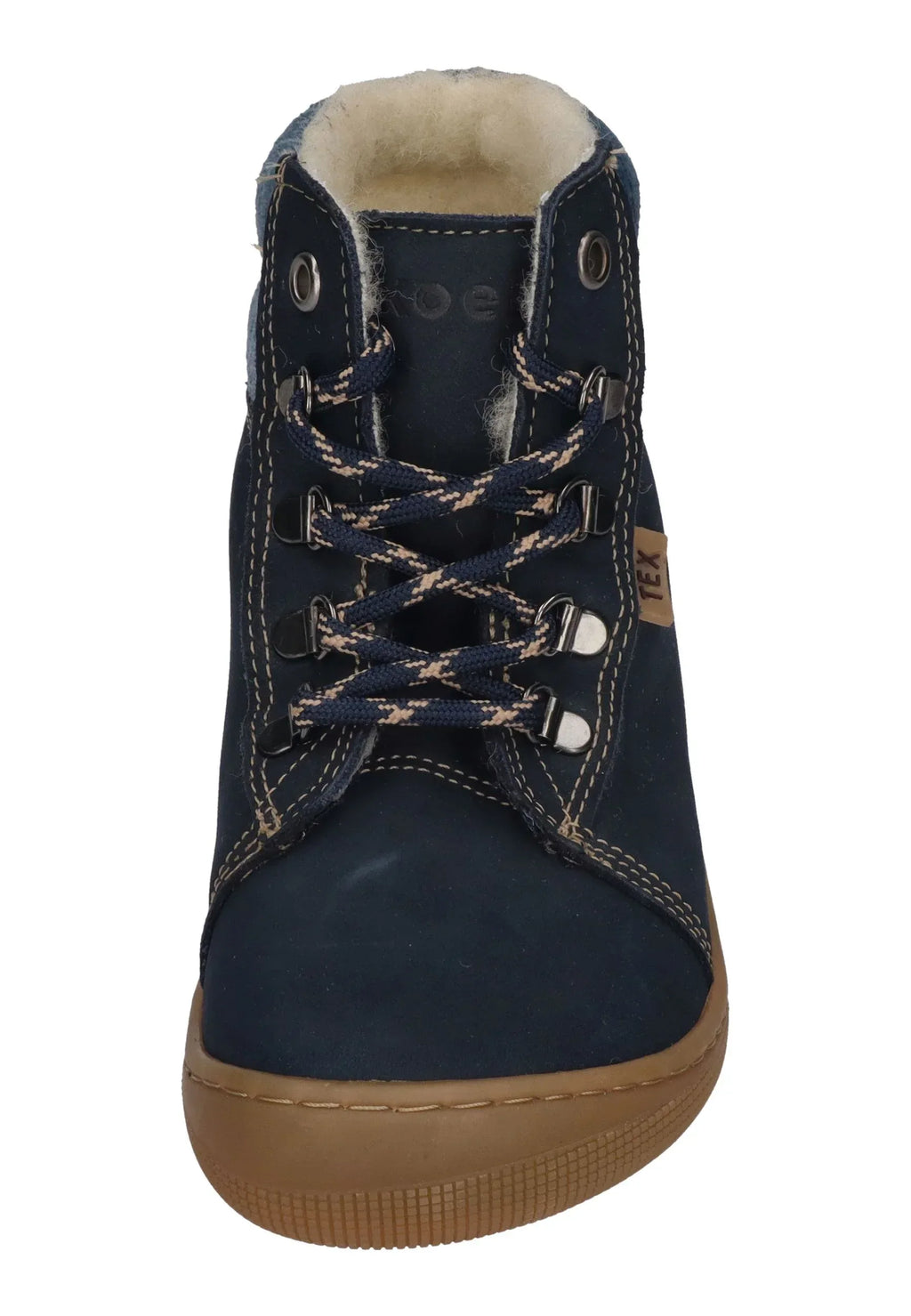 KOEL gefütterte Barefoot Kinderstiefel DEEMER 2.0 WP HIDRO navy