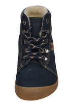 KOEL gefütterte Barefoot Kinderstiefel DEEMER 2.0 WP HIDRO navy