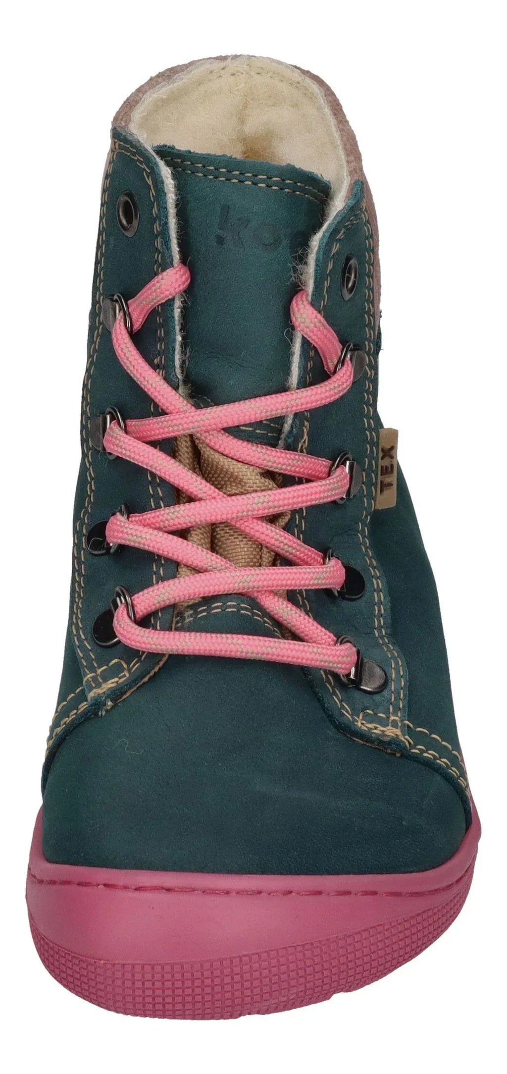 KOEL Kinder Barefoot Stiefel DEEMER 2.0 WP WOOL turquoise Auslaufmodell