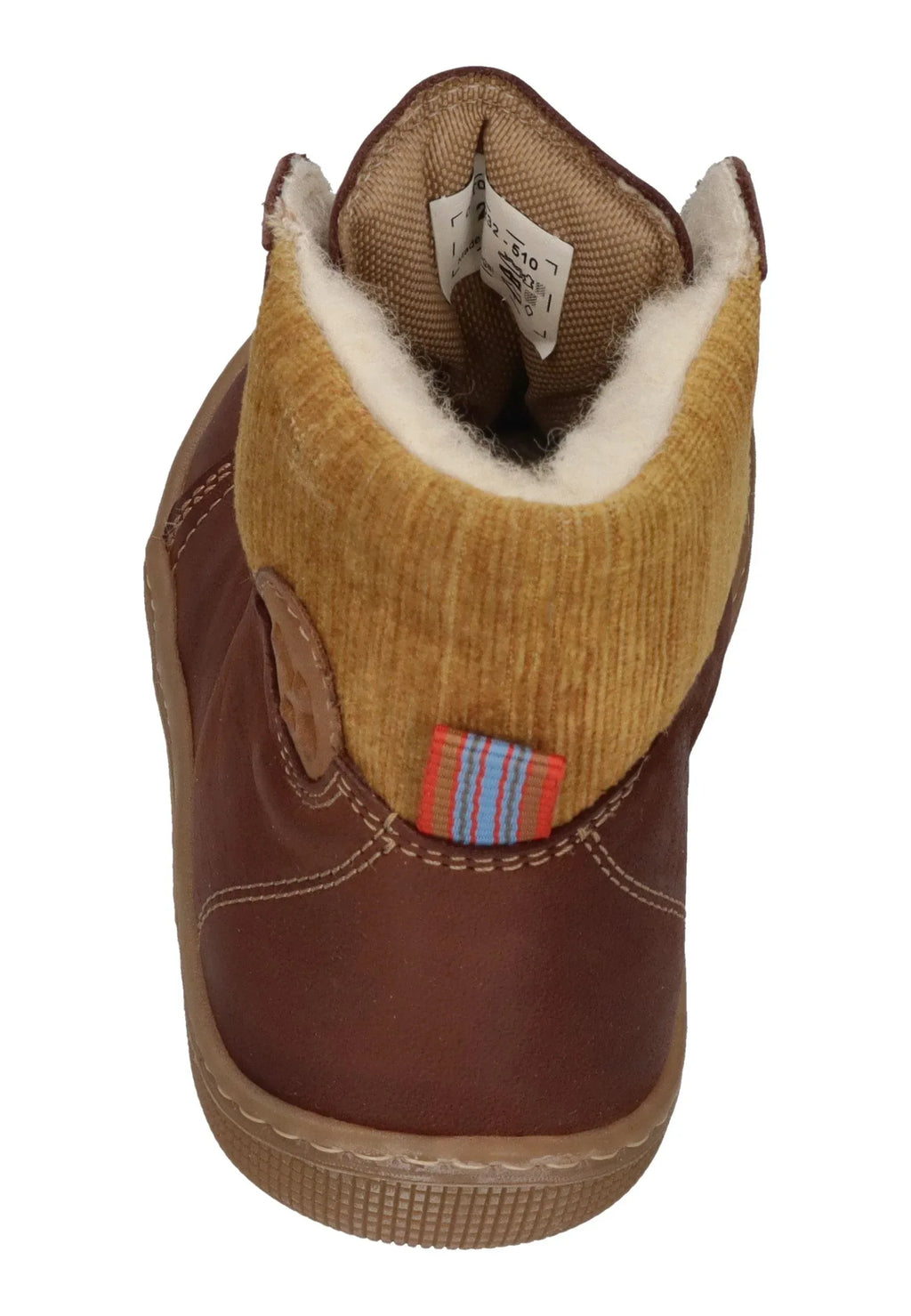 KOEL Barefoot Kinderstiefel - DEEMER WOOL - chocolate Auslaufmodell