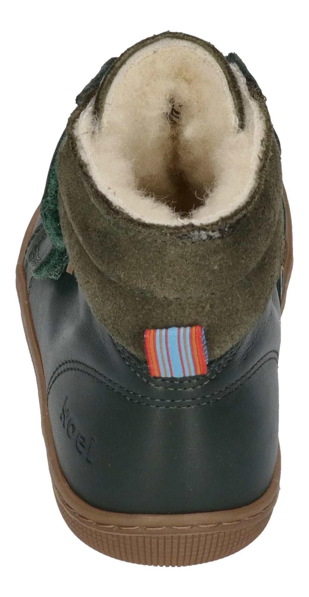 KOEL Kinder Barefoot Stiefel DEMIL NAPA WP WOOL green Auslaufmodell