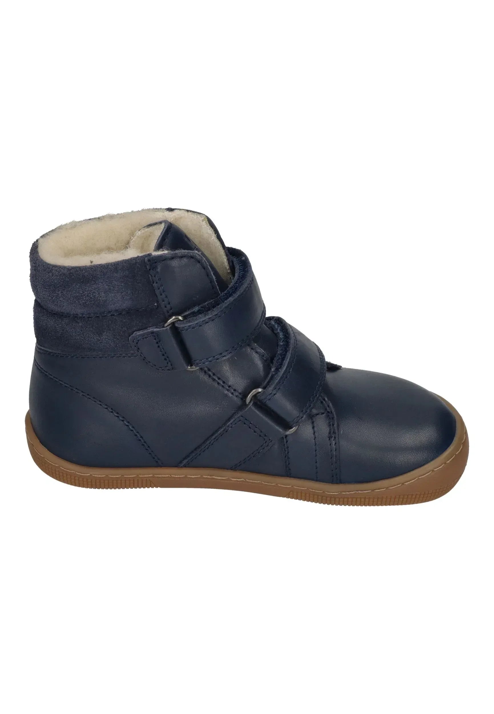 KOEL Barefoot Kinderstiefel - DEMIL WOOL 07T053 - blue
