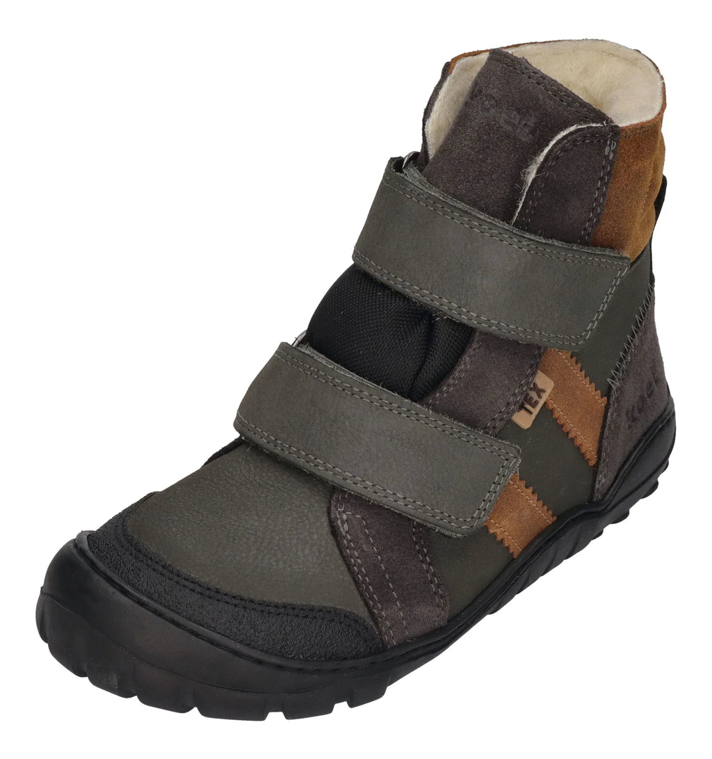 KOEL Teenager Barefoot Stiefel MILO 2.0 HYDRO WP dark grey