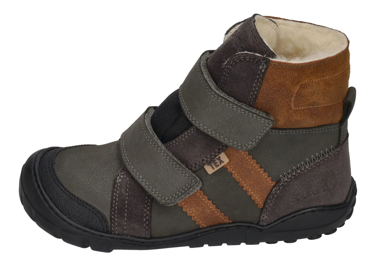 KOEL Teenager Barefoot Stiefel MILO 2.0 HYDRO WP dark grey