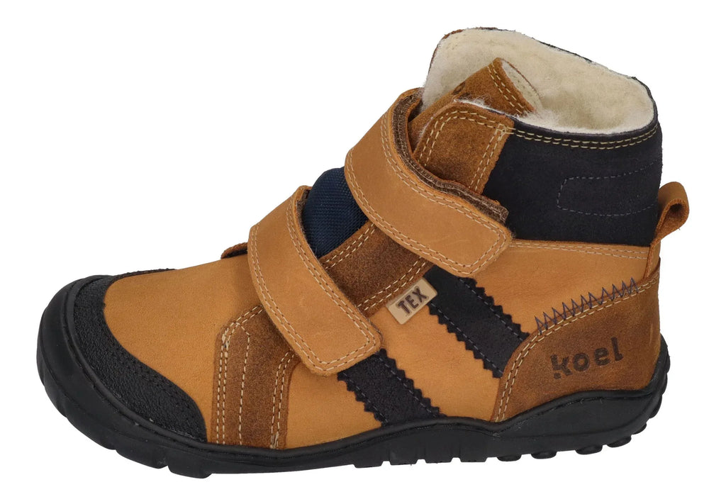 KOEL Kinder Barefoot Stiefel MILO 2.0 HYDRO WP miel
