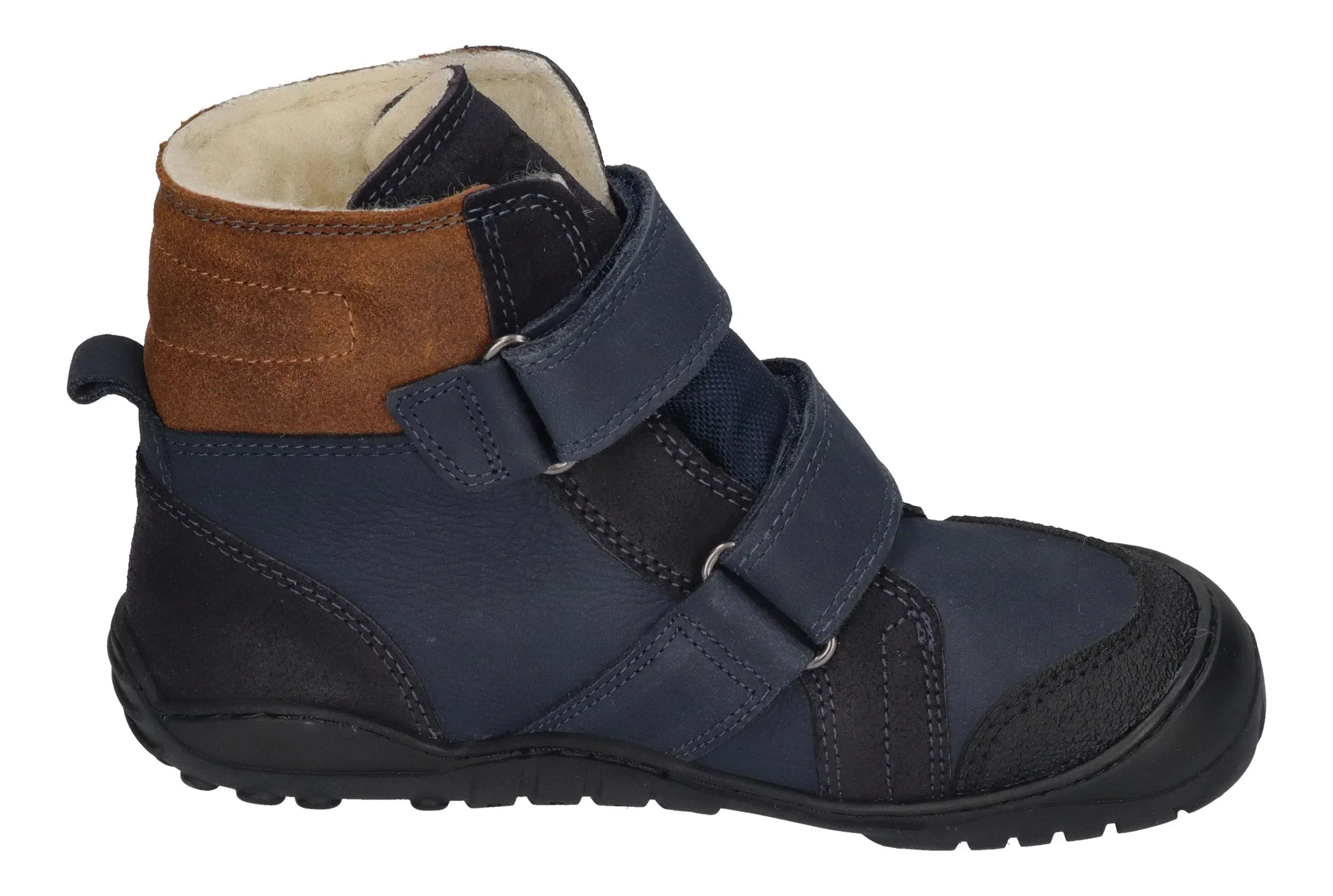 KOEL Teenager Barefoot Boots MILO 2.0 HYDRO WP navy cognac