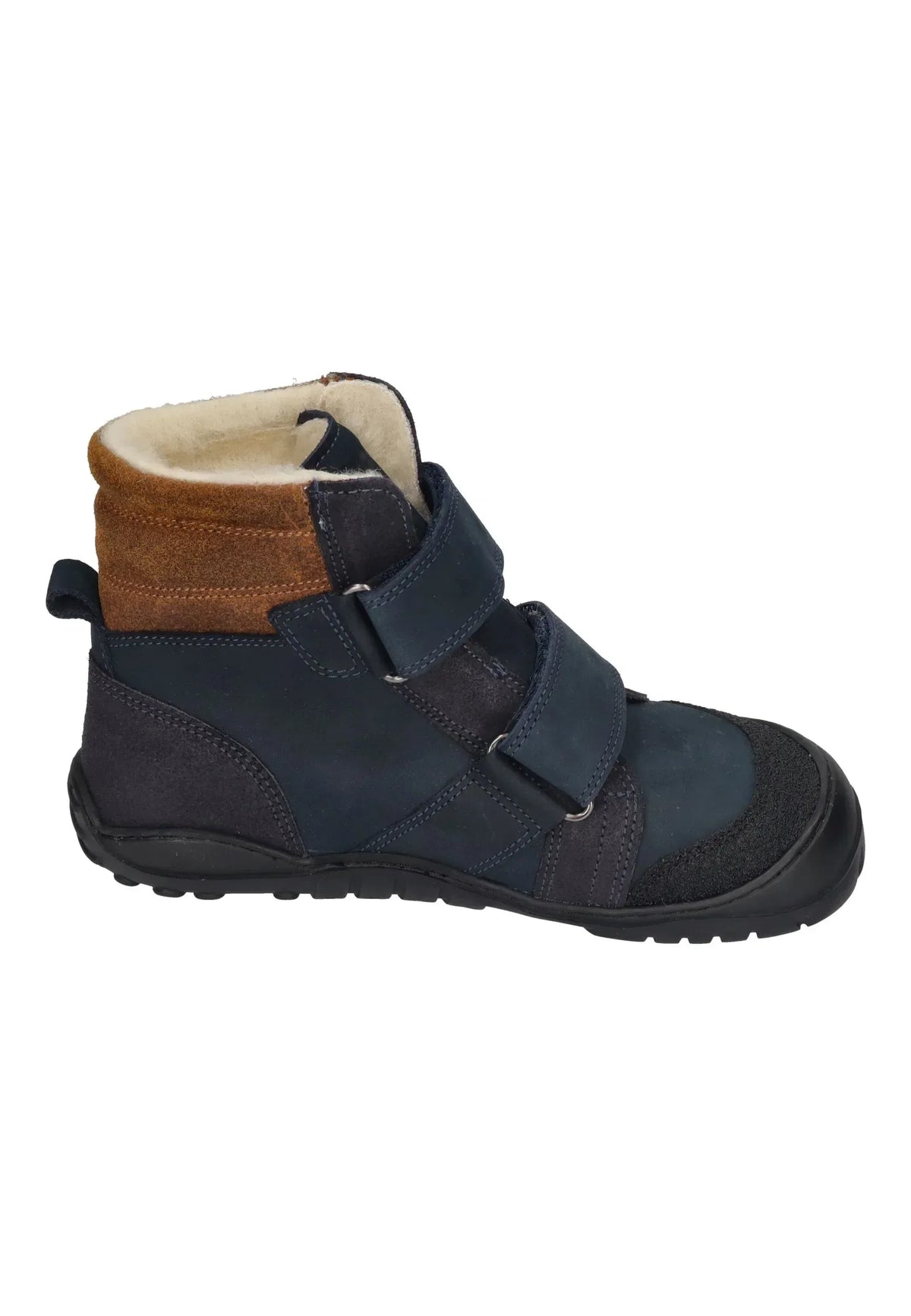KOEL Barefoot Teenager Boots MILO 3.0 HYDRO WP navy cognac