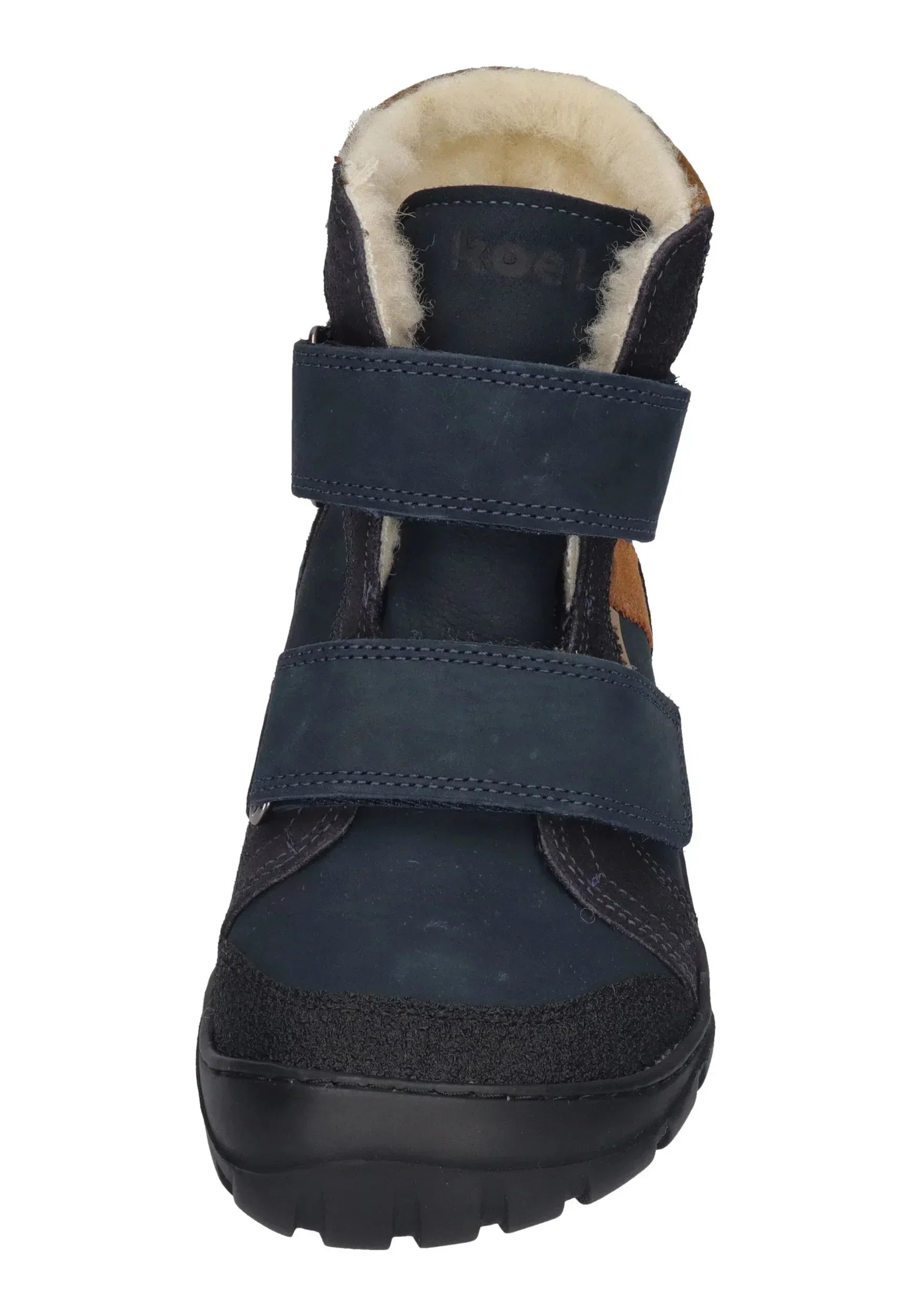 KOEL Barefoot Kinderstiefel - MILO 3.0 HYDRO WP navy cognac