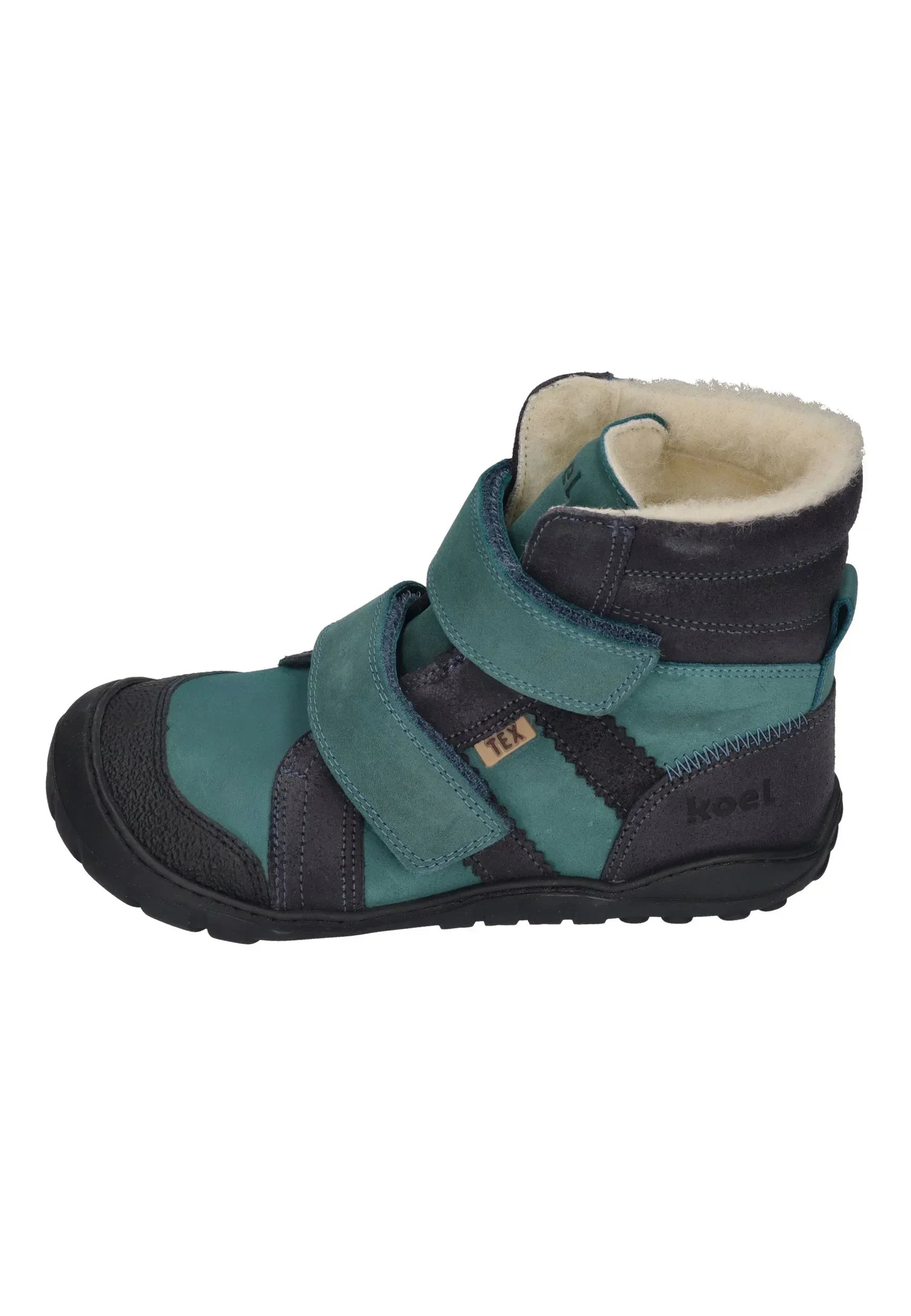 KOEL Barefoot Teenager Boots MILO 3.0 HYDRO WP turquoise