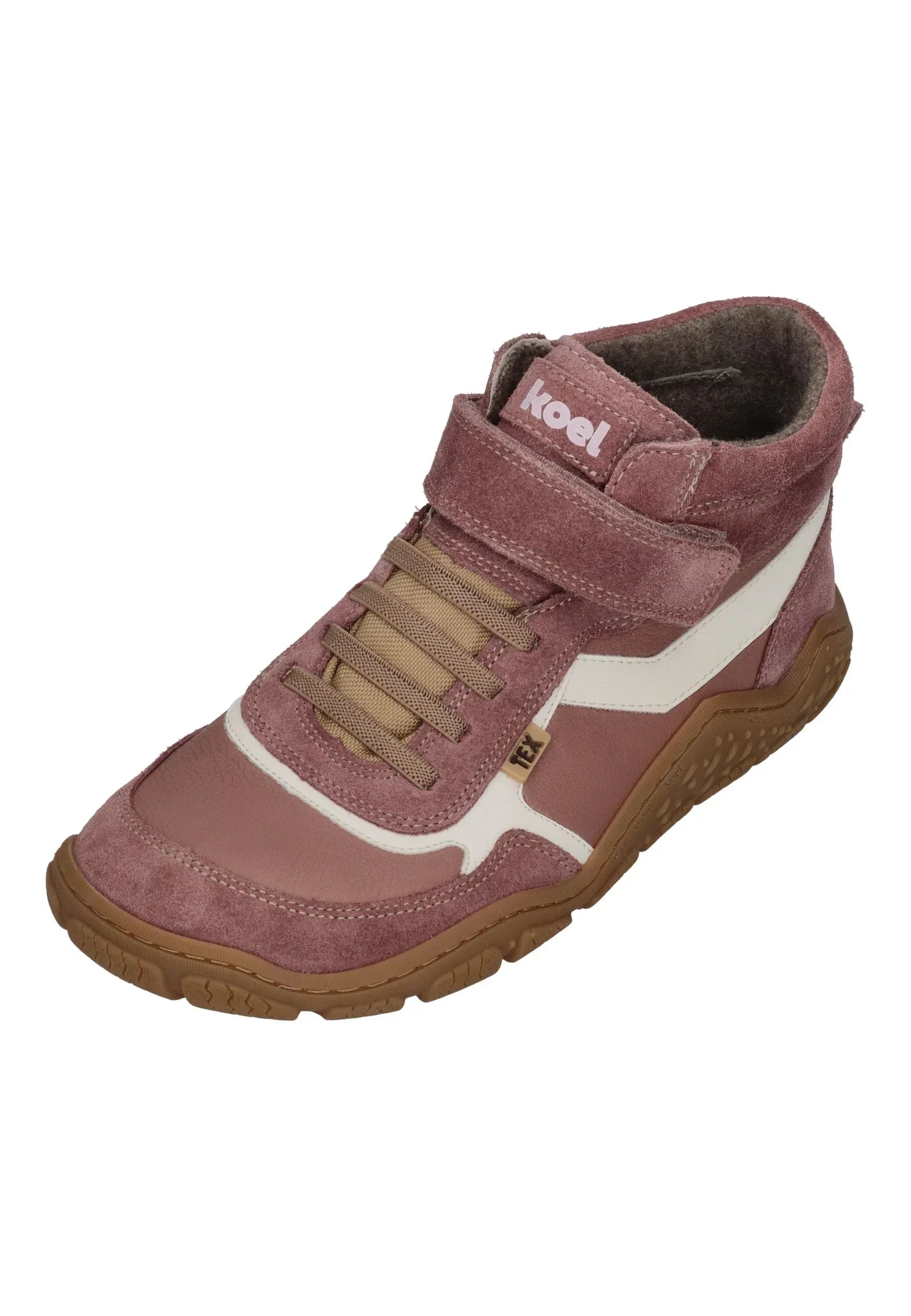 KOEL Barefoot Kinder Übergangsschuhe Sneakers Booties RAMI old pink