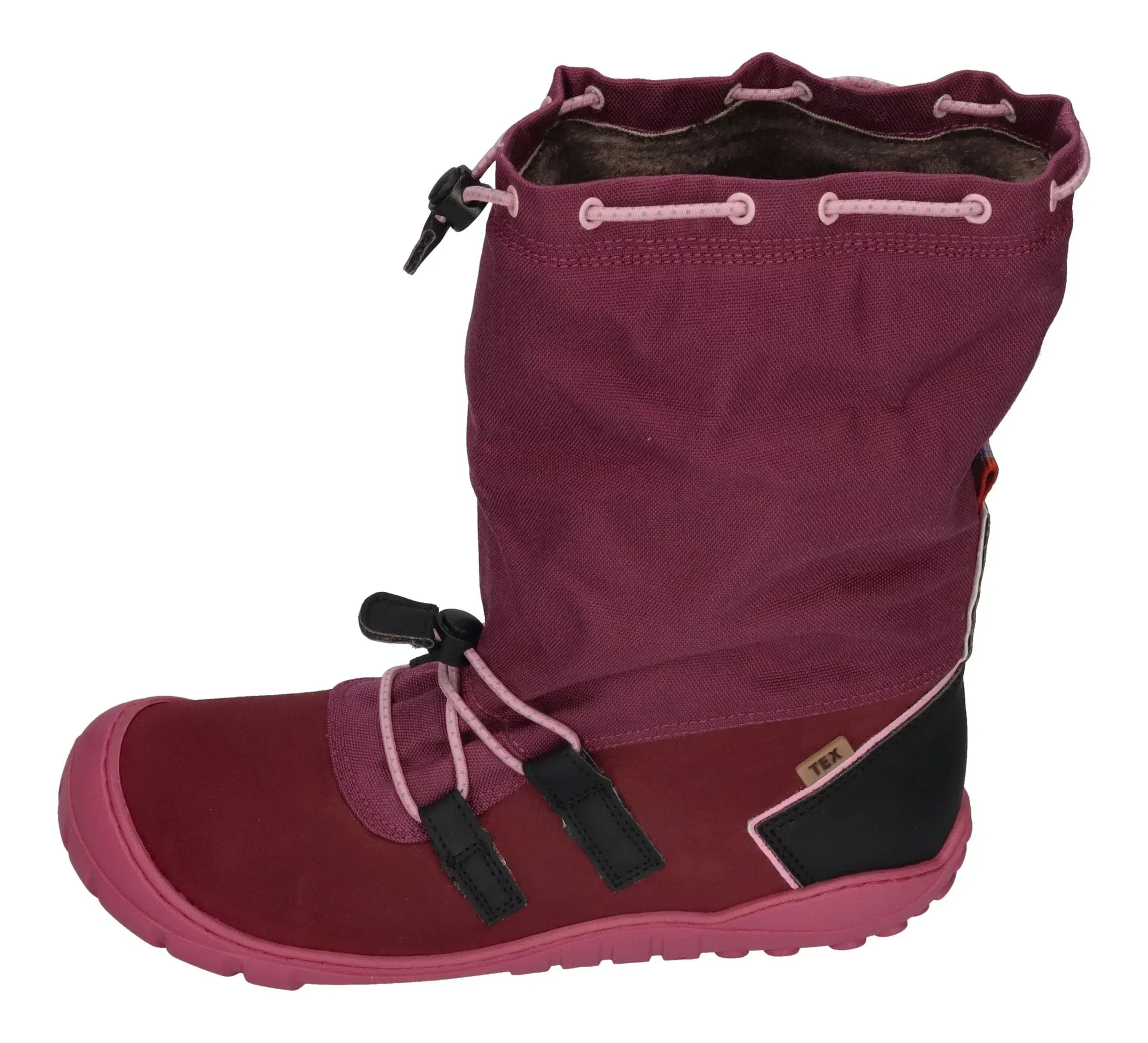 KOEL Kinder Barefoot Winter Stiefel RANA WP LEX bordo