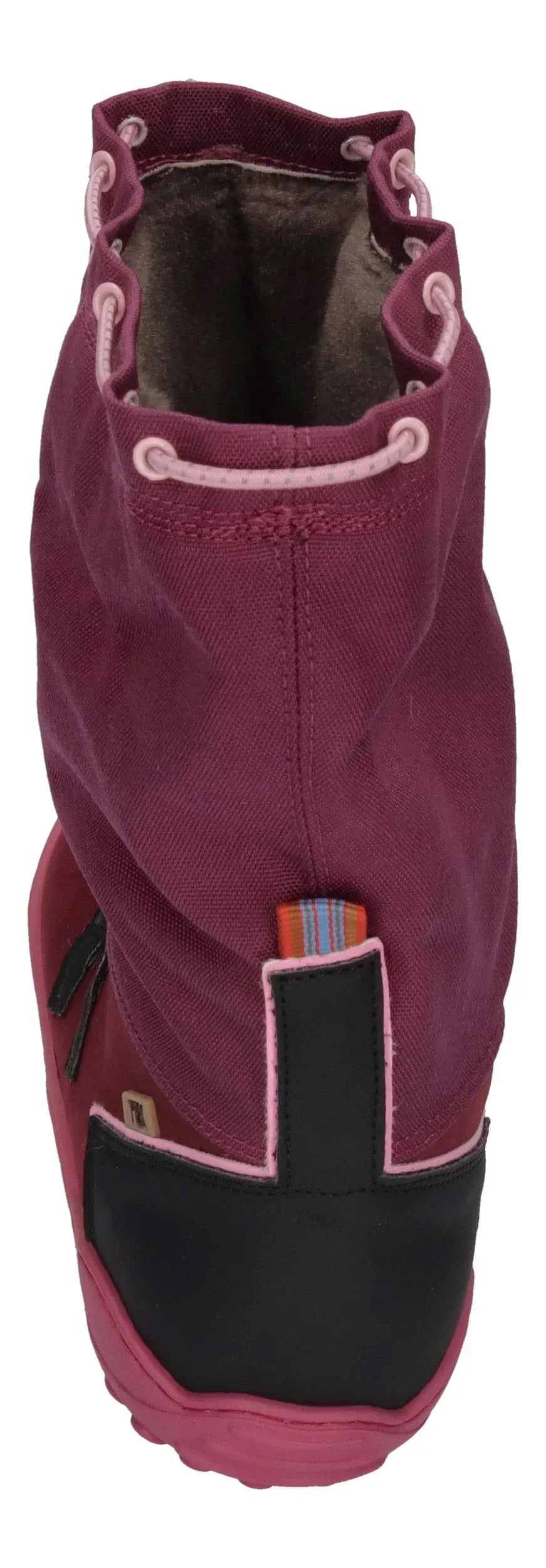 KOEL Kinder Barefoot Winter Stiefel RANA WP LEX bordo
