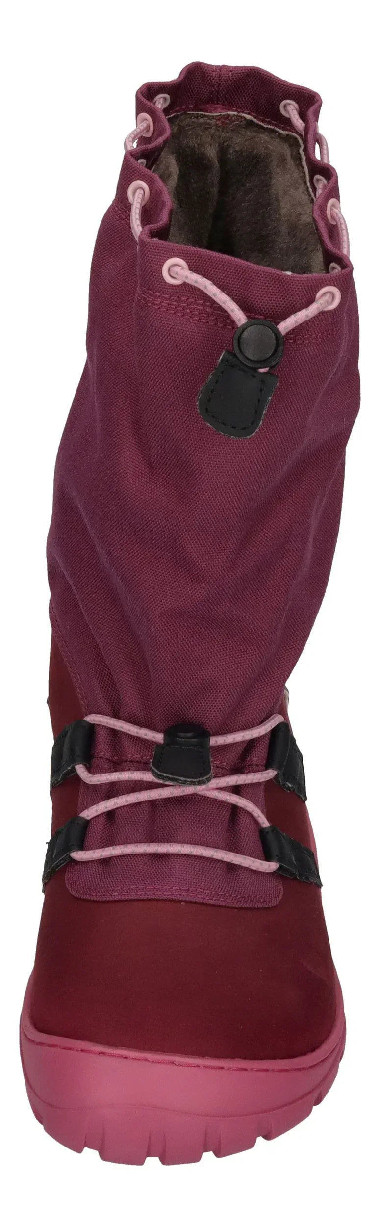 KOEL Kinder Barefoot Winter Stiefel RANA WP LEX bordo
