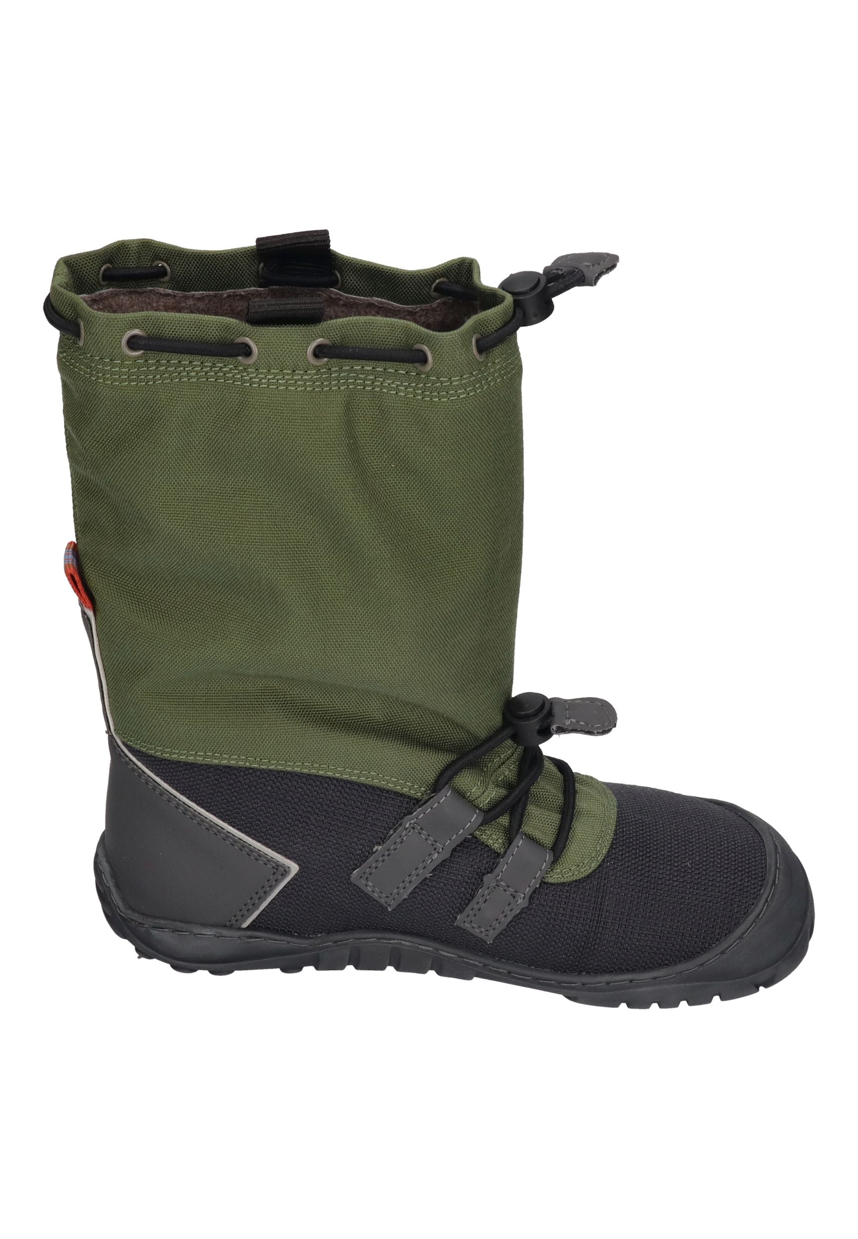 KOEL Barefoot Kinderstiefel RANA WP MERINO 04T022 olive