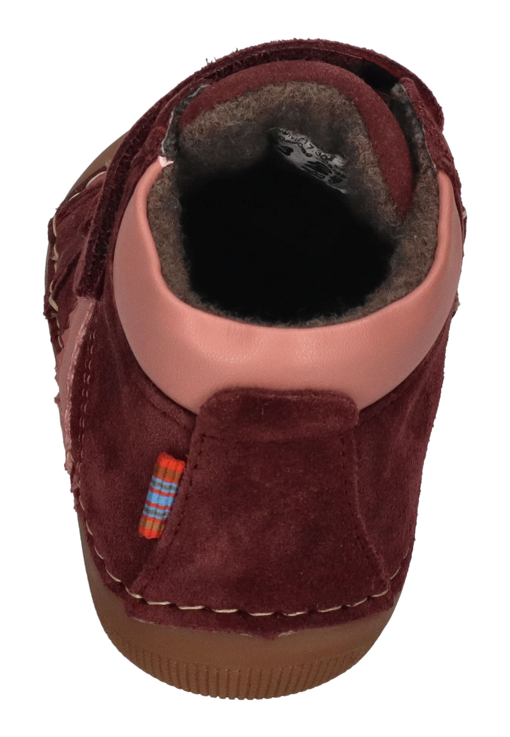 KOEL Barefoot Kleinkind Übergangsschuhe Sneakers AUSTIN SUEDE bordo